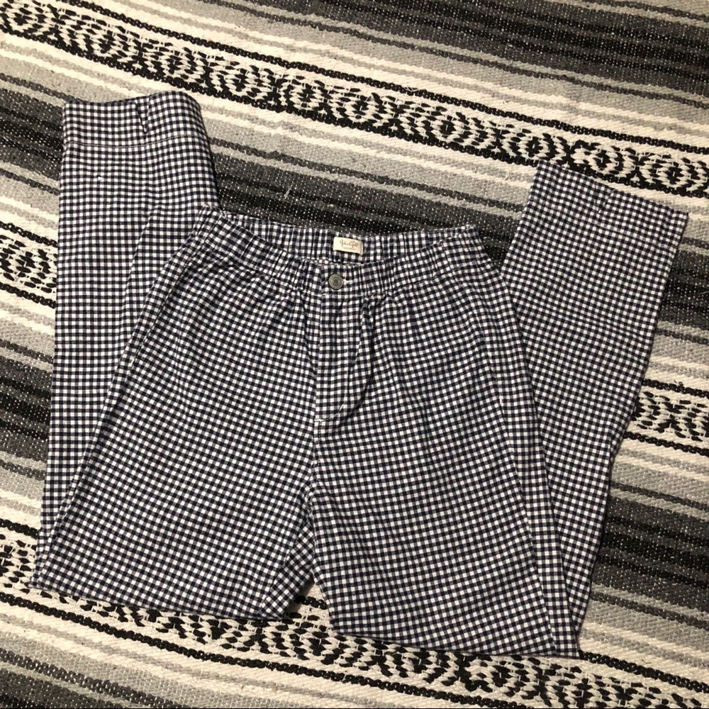 Brandy Melville / John Galt Blue Gingham Pants!